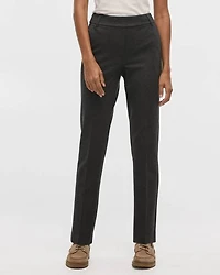 Straight-Leg High-Rise Pants