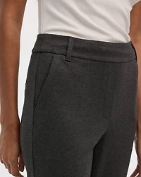 Straight-Leg High-Rise Pants