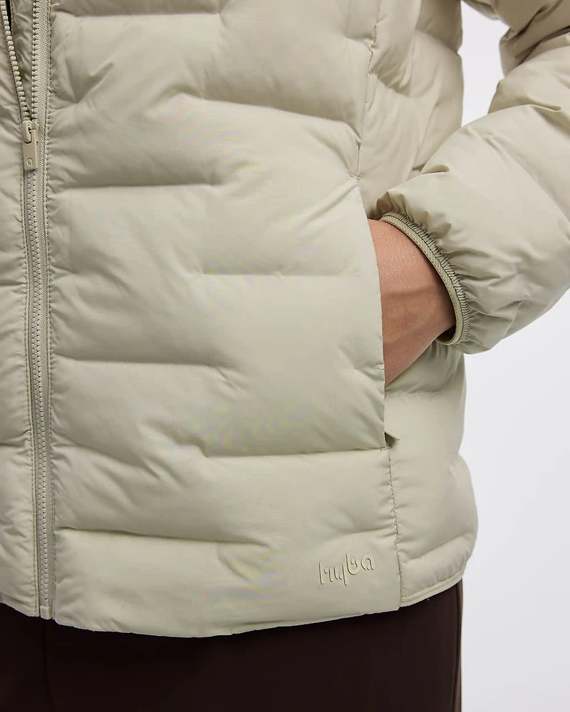 Manteau matelassé avec capuchon