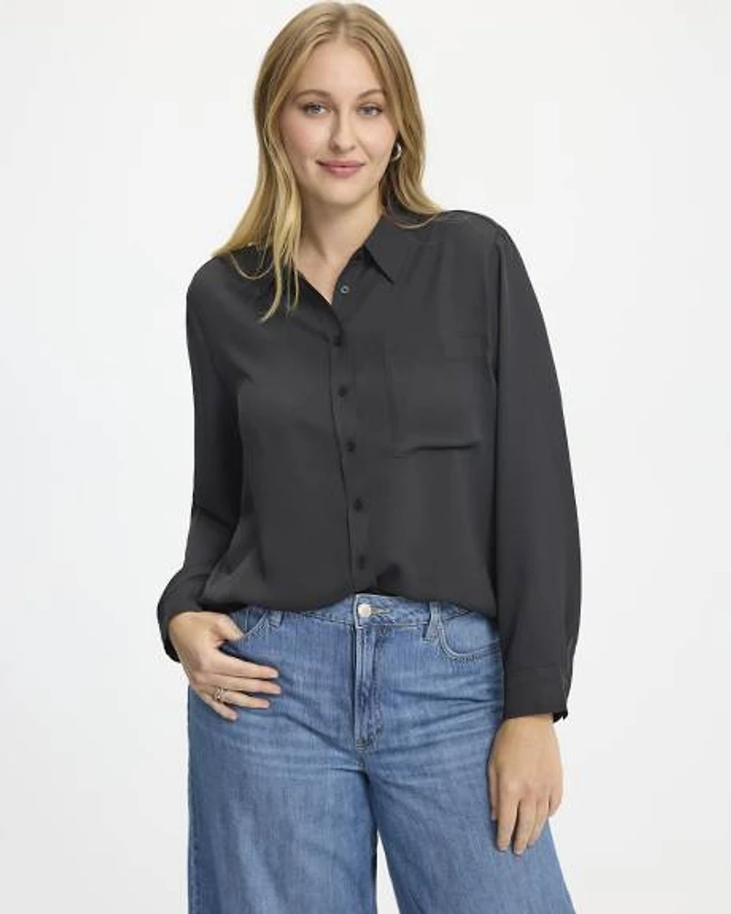 Long-Sleeve Blouse