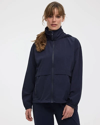 Manteau déperlant compressible