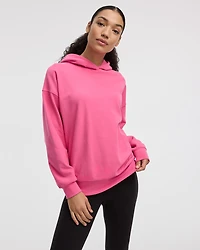 Pull à capuchon en tissu polaire