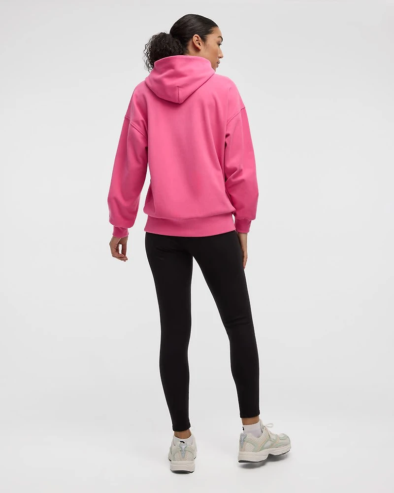 Pull à capuchon en tissu polaire