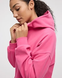 Pull à capuchon en tissu polaire