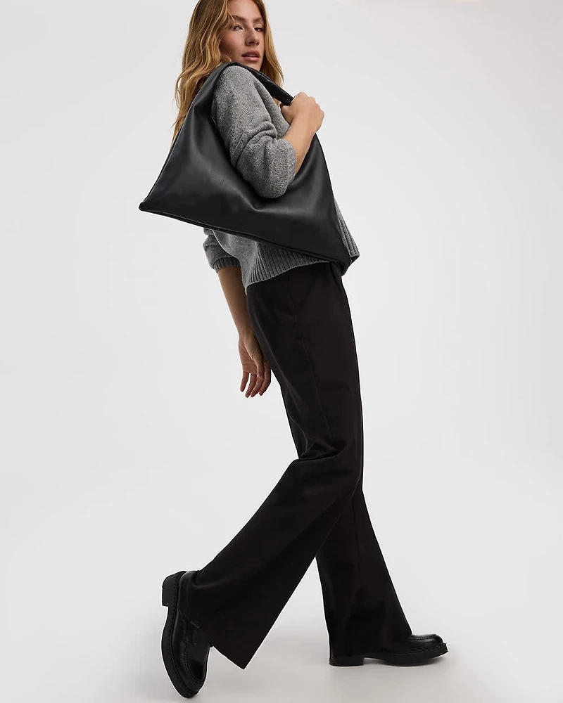 Wide-Leg High-Rise Pant