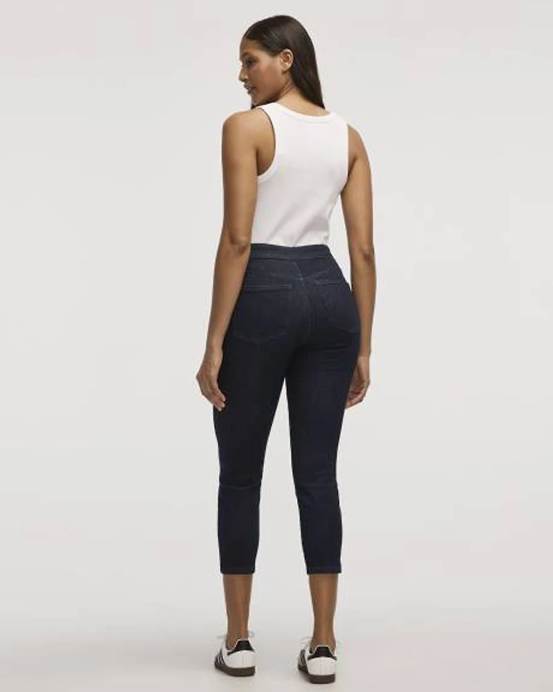 Cropped Denim Legging
