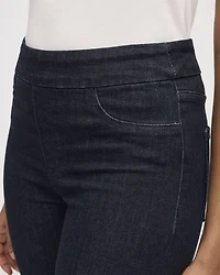 Cropped Denim Legging