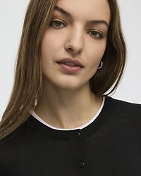 Cardigan à col rond