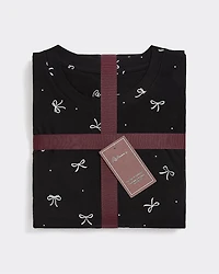 Long-Sleeve Top and Jogger Cotton Pyjama Set