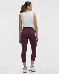 Legging capri Pulse à taille haute avec bande de compression