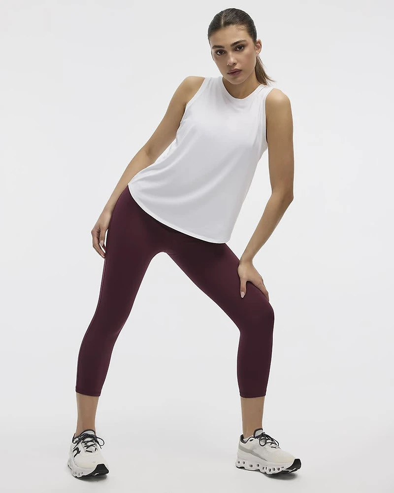 Legging capri Pulse à taille haute avec bande de compression