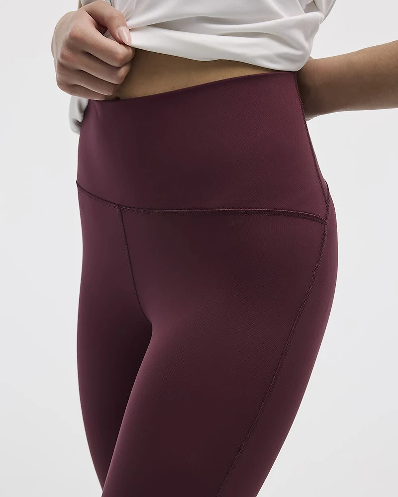 Legging capri Pulse à taille haute avec bande de compression