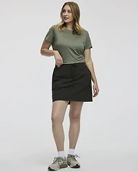 Jupe-short avec poches cargo