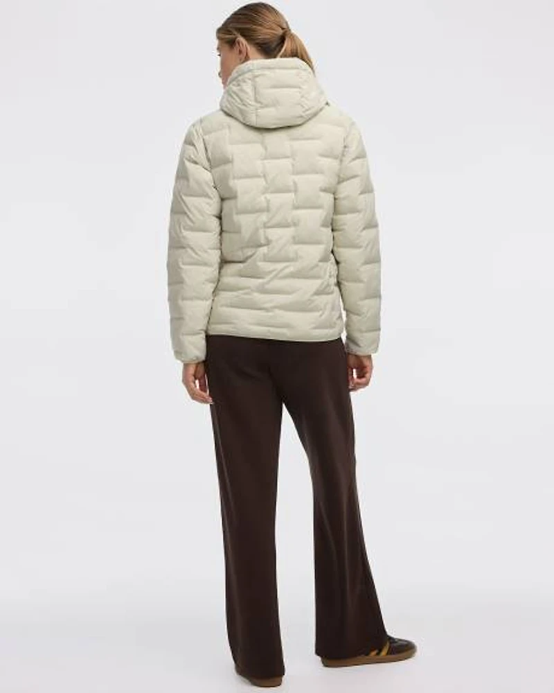 Manteau matelassé avec capuchon