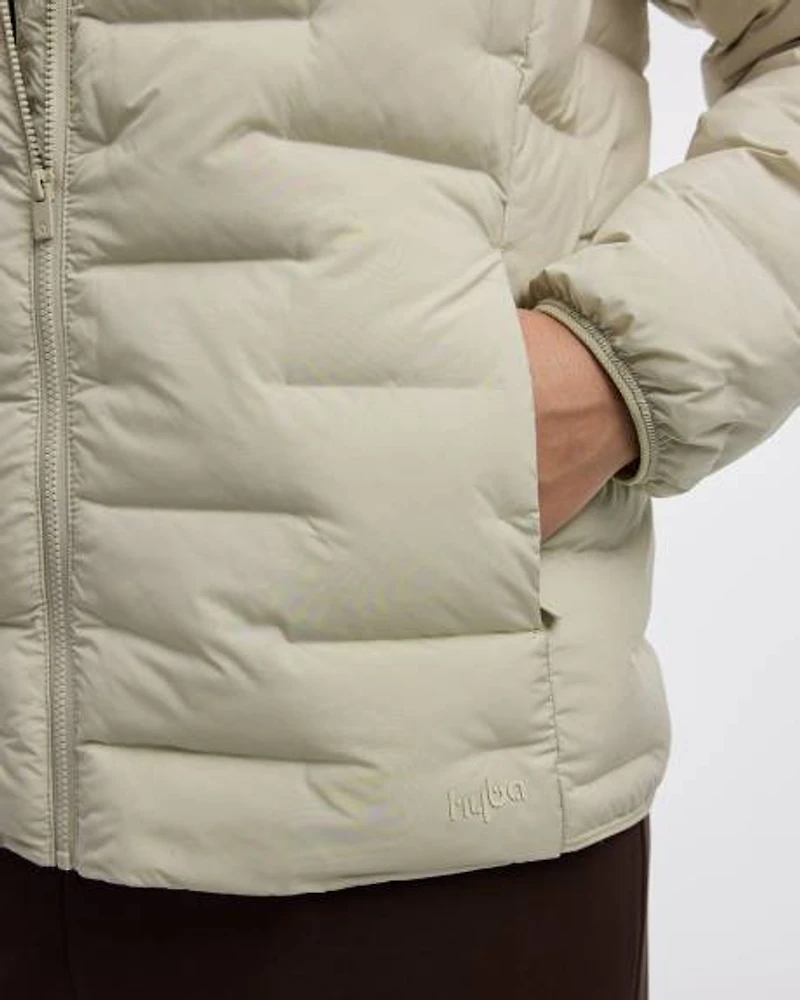 Manteau matelassé avec capuchon