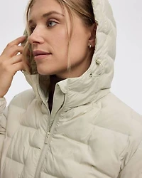 Manteau matelassé avec capuchon