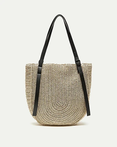 Straw Tote Bag