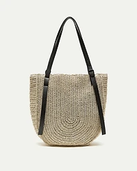 Straw Tote Bag
