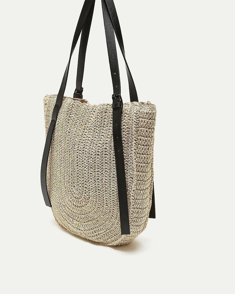 Straw Tote Bag