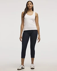 Cropped Denim Legging