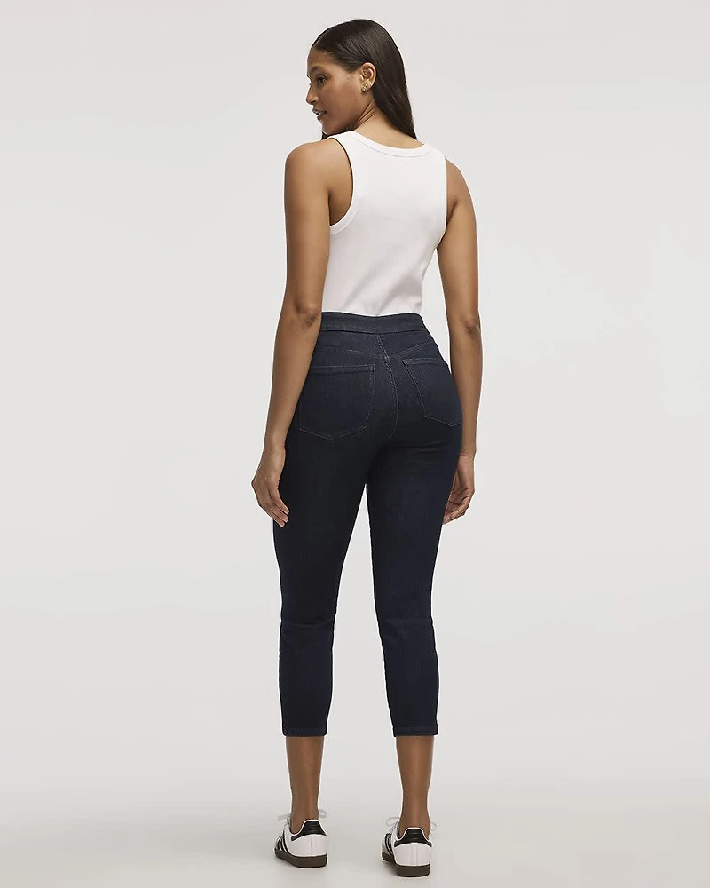 Cropped Denim Legging