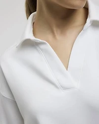Long-Sleeve Polo
