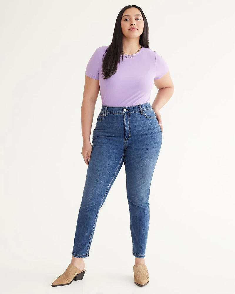 Skinny-Leg High-Rise Jean
