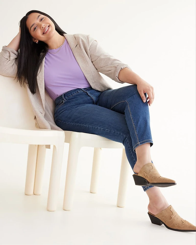 Skinny-Leg High-Rise Jean