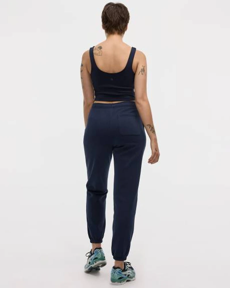Pantalon jogger en molleton
