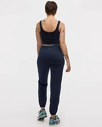 Pantalon jogger en molleton