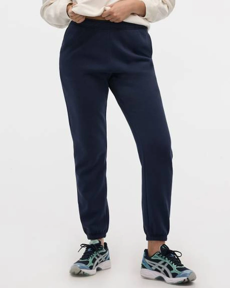 Pantalon jogger en molleton