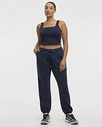 Pantalon jogger en molleton