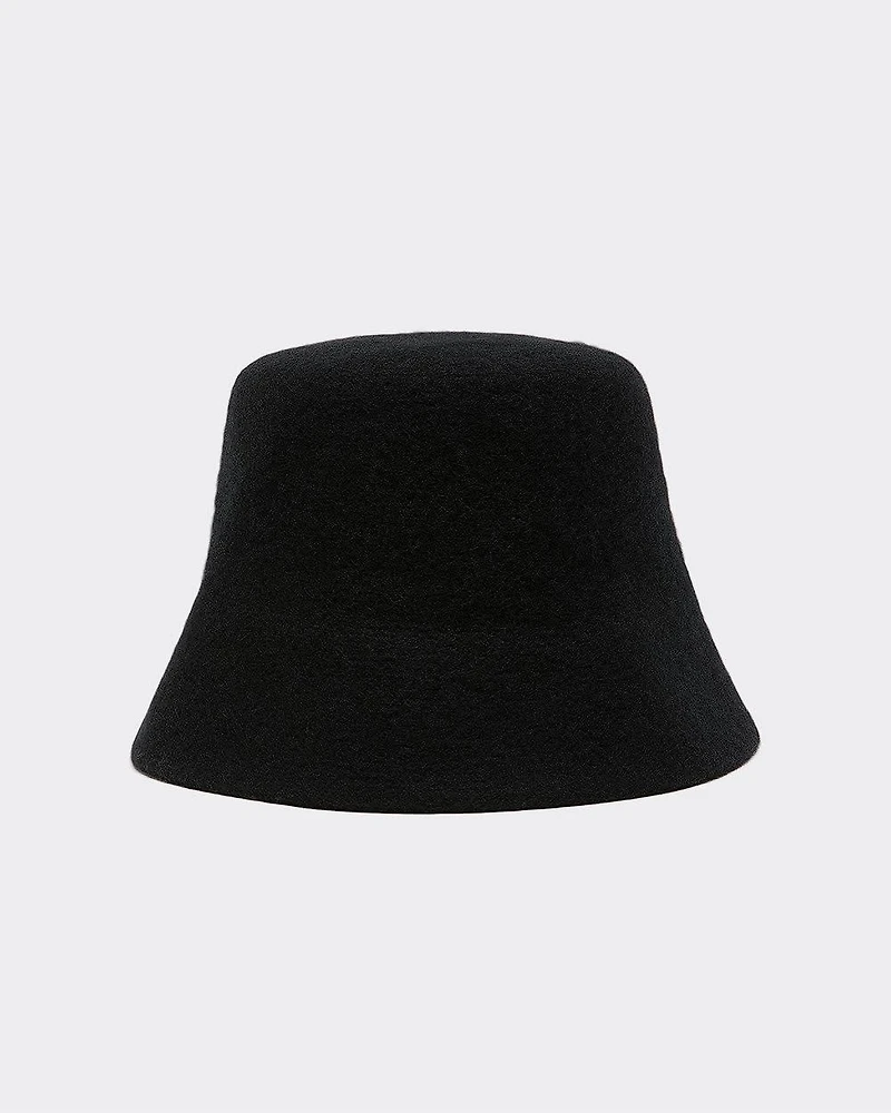 Wool-Blend Bucket Hat
