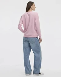 Long-Sleeve Crew-Neck Sweatshirt