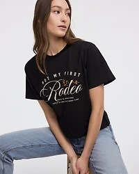 Crew-Neck Graphic T-Shirt