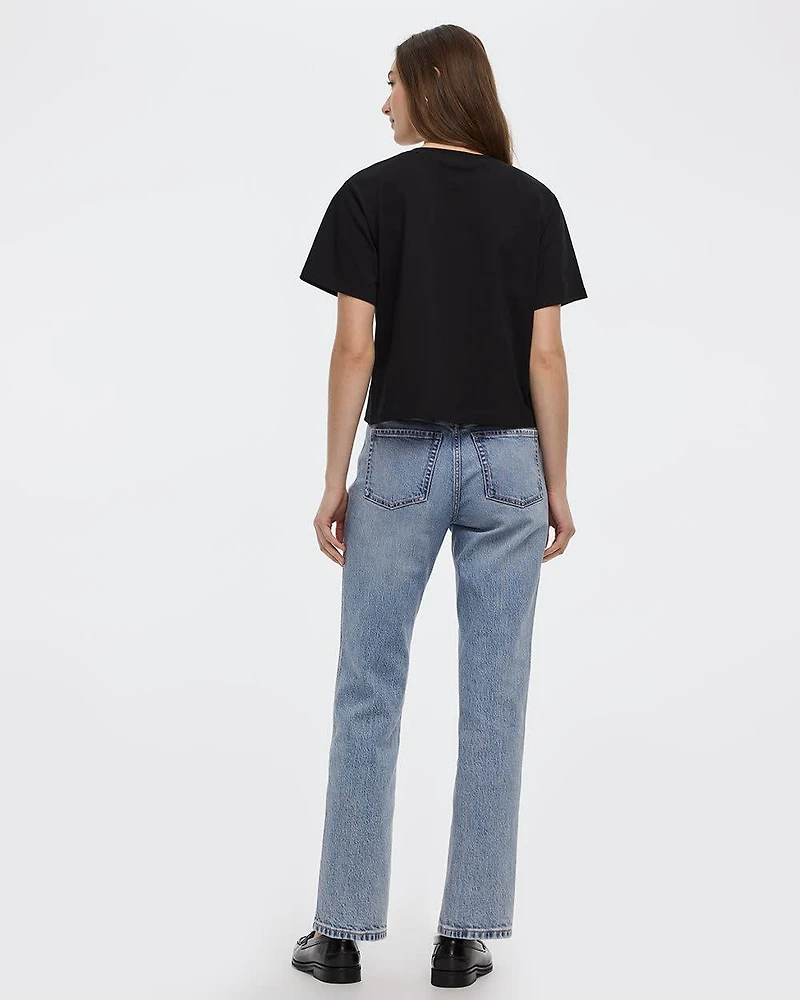 Crew-Neck Graphic T-Shirt