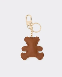 Faux Leather Bear Bag Charm