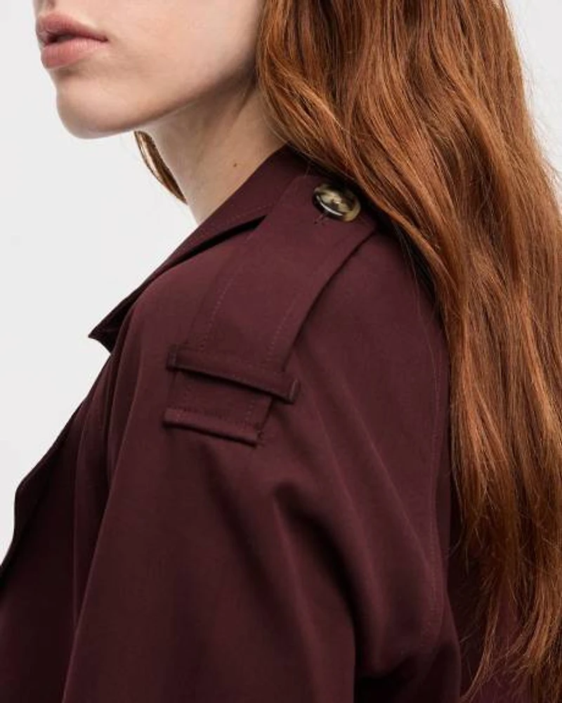Manteau trench léger