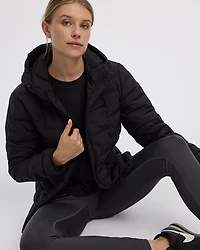 Quilted hooded Jacket