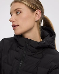 Quilted hooded Jacket