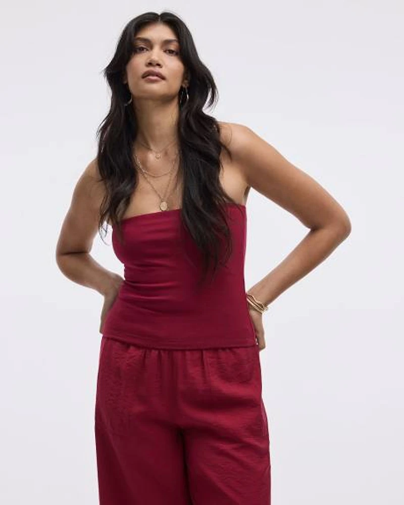 Ribbed Tube Top