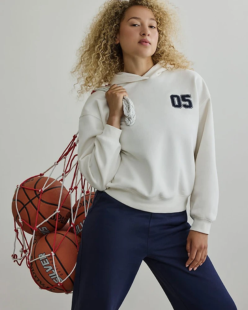 Fleece Graphic Hoodie