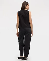Black Sleeveless Vest