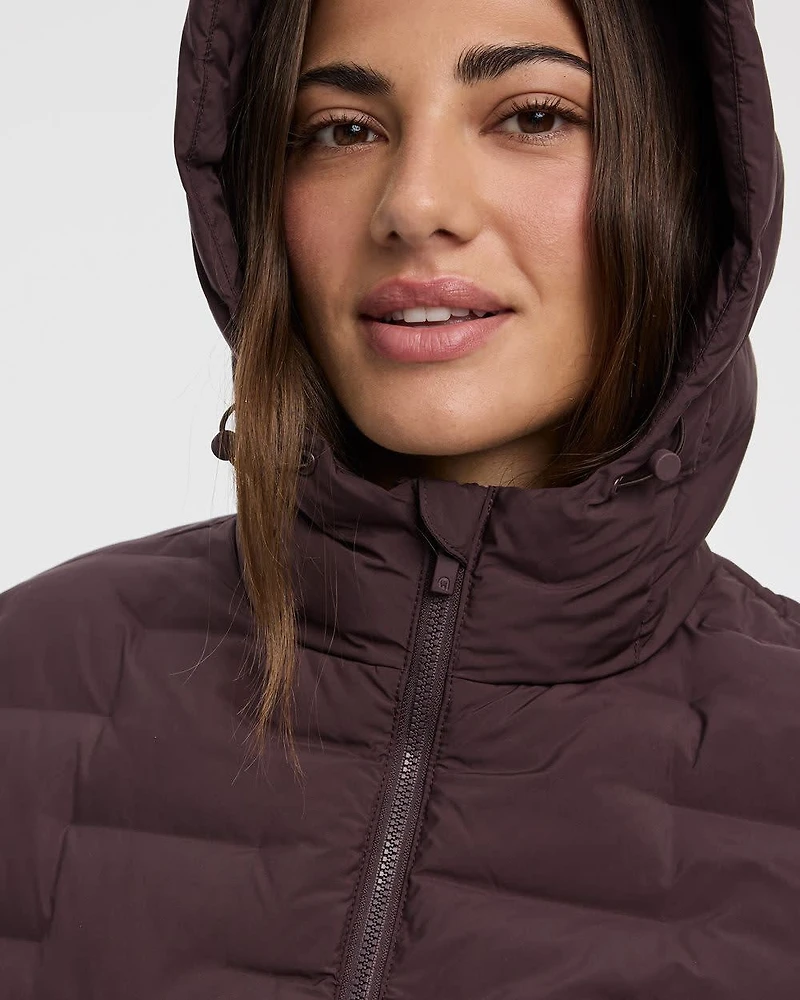 Quilted hooded Jacket