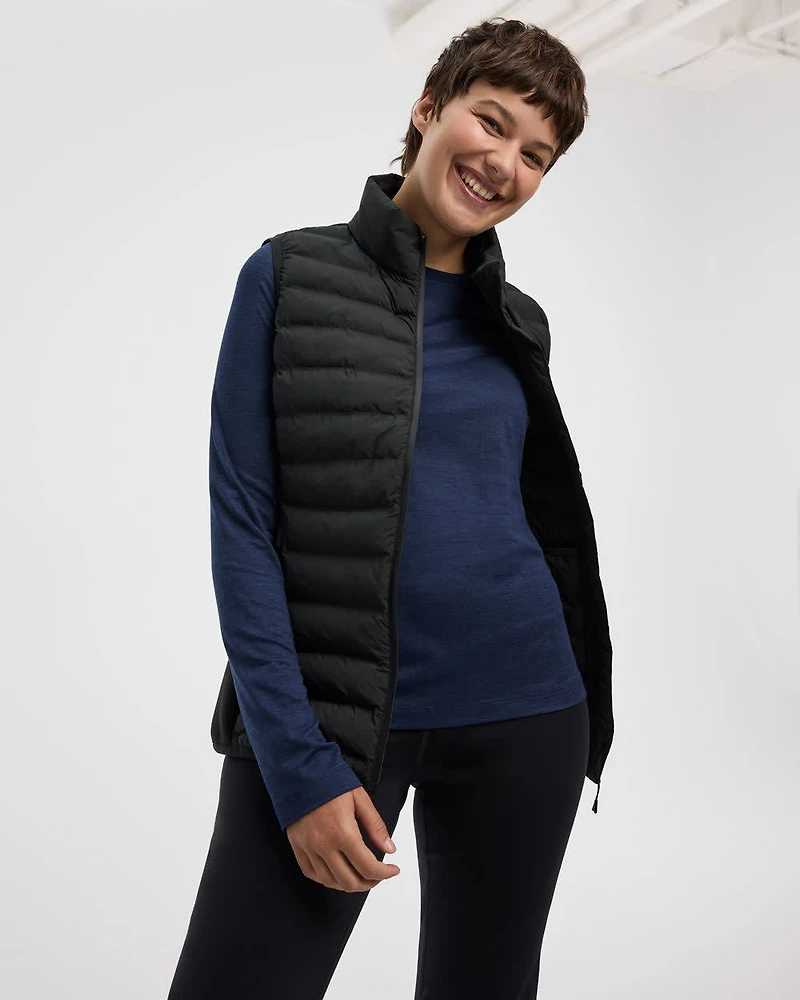 T-shirt à col rond et manches longues