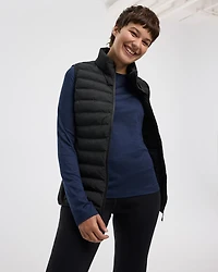 T-shirt à col rond et manches longues