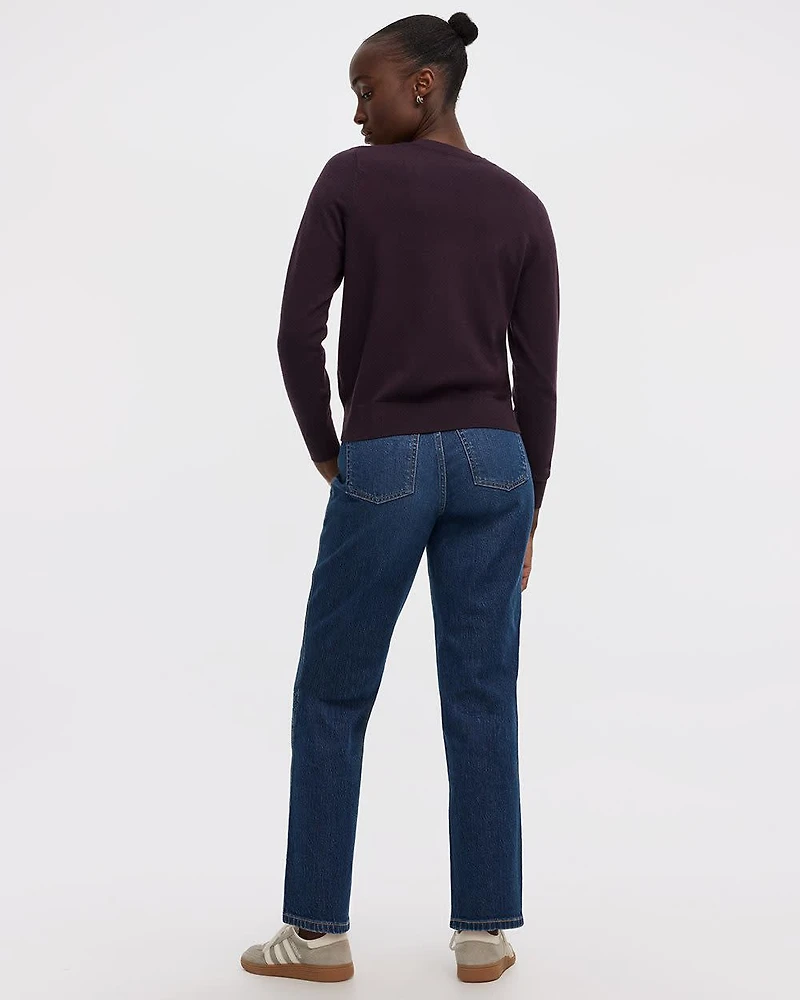 Long-Sleeve V-Neck Pullover