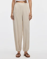 Mid-Rise Harem Pull-On Pant