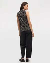 Sleeveless V-Neck Top