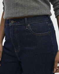Tapered-Leg High-Rise Jean